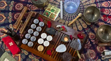 Cacao and tea ceremony