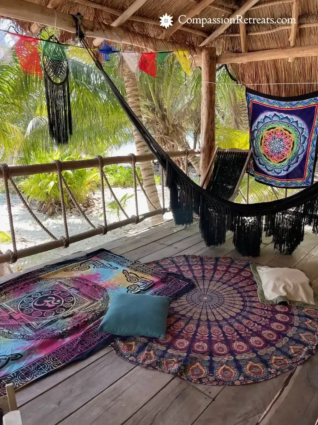 A serene and safe indoor space prepared for a therapeutic session