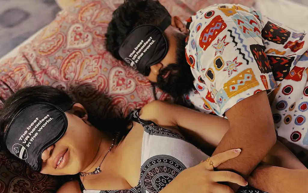 Prepared private setting for a guided psilocybin journey